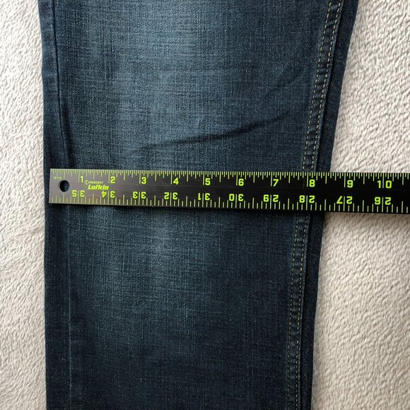 Levi's Signature Mens Jeans Size 34x34 Blue Denim S61 Relaxed Fit Straight Leg - Picture 10 of 16